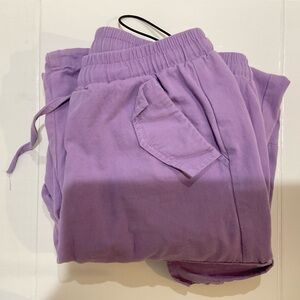 🔴Girls Purple Cargo Pants